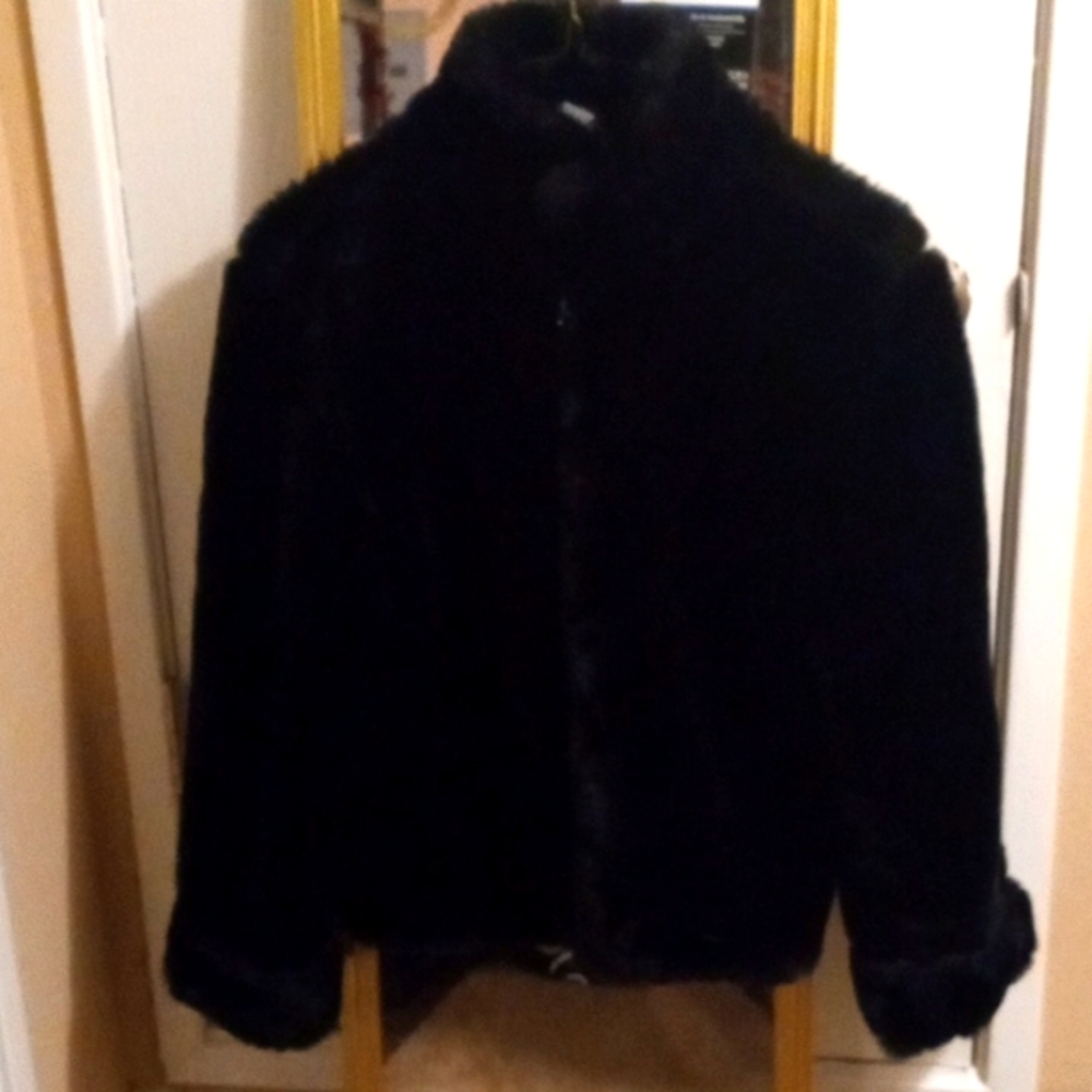 Gap girl furry jacket